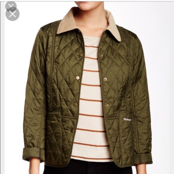 barbour pantone quilted jacket